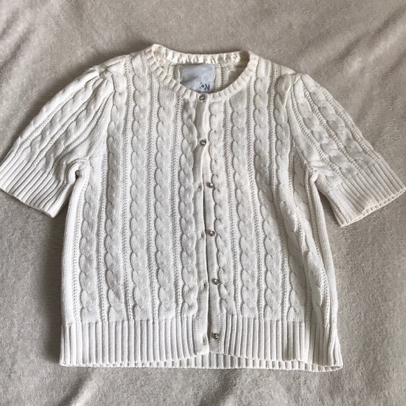 White knit Cardigan Old Navy - Picture 1 of 3